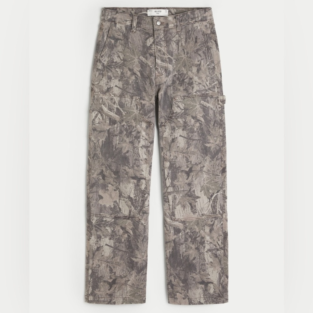Hollister Men’s Camo Loose Jeans - size 29 w x 32 - Picture 1 of 8